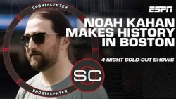 Noah Kahan on incredible moment of his historic sold-out run at Fenway Park ⚾ | SportsCenter