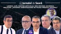 Jurnalul de seară. Liderul AUR, despre articolul WSJ privind guvernul Bolojan