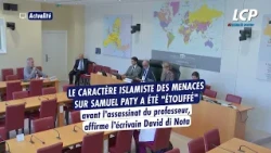 "The Islamist nature of the threats against Samuel Paty was hushed up," according to writer David...
