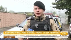JOVEM É EXECUTADO A TIROS DENTRO DA PRÓPRIA CASA EM PARANAGUÁ