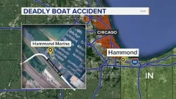 Person dies after boat hits breakwall, sinks near Hammond Marina, officials say