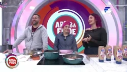 Almorzamos con India Guarania bondiola de cerdo con pure de batata