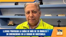Rains cause over 20 trees to fall and 30 emergencies in Guatemala City