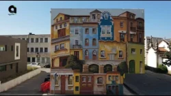 Águeda reinforces urban art trail with new mural inspired by the city's architectural memory