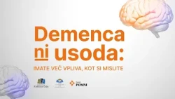 »Demenca ni usoda: Imate več vpliva kot si mislite« strokovno predavanje o Alzheimerjevi bolezni