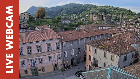 Castiglione Garfagnana - Medieval Castle View